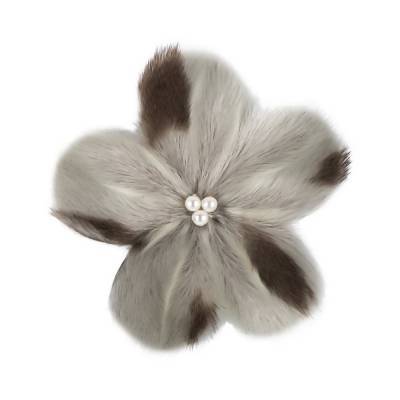 Broche i S�lskind m. Perler, Natur