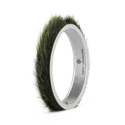 Nivikka Bracelet, Green 12 mm