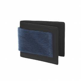 Aningaasivik Sealskin Wallet, Blue