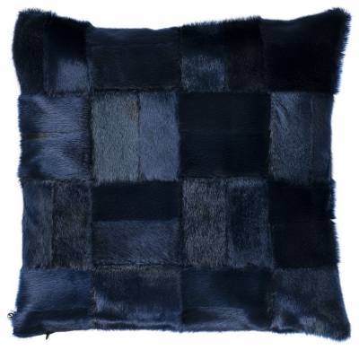 Patch Pillowcase, Blue 40x40