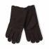 GG Shearling Gloves - Dark Brown, Size XS