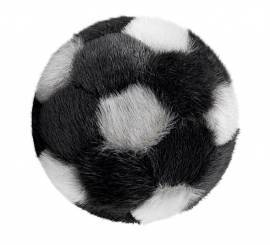 Soft Handball made in sealskin - Black/Natural